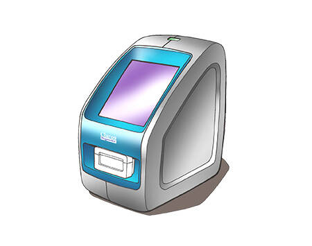 Sketch of PSA testing device