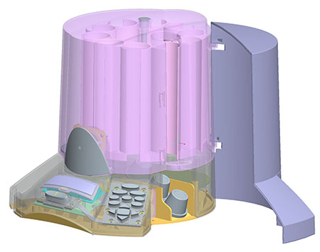 IMD Pill dispenser engineering view